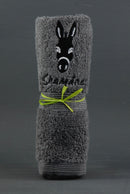 Débarbouillette Gris Foncé