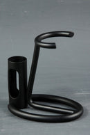 Support double pour blaireau - noir